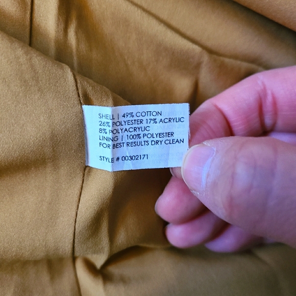 Club Monaco Yellow Jacquard Flare Mini Skirt - Picture 6 of 7